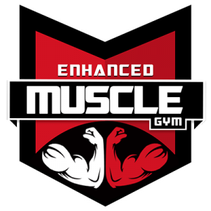 Enhanced Muscle Gym Logo